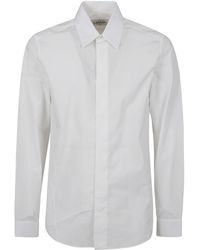 Lanvin - Poplin Slim Fit Shirt - Lyst