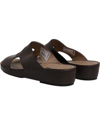 Dolce & Gabbana - Leather Cutout Dg Logo Sandals Shoes - Lyst
