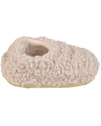 Moon Boot - Faux Curly Slip-On Sandals - Lyst