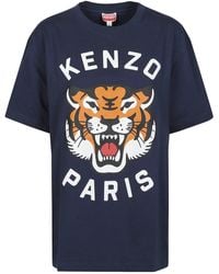 KENZO - Lucky Tiger Oversize T-Shirt - Lyst