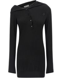 The Attico - Cashmere Wool Dress - Lyst