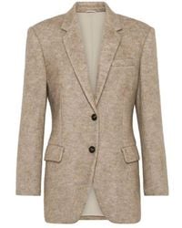 Brunello Cucinelli - Monili-Embellished Blazer - Lyst