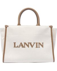 Lanvin - In&Out Canvas Tote Bag - Lyst