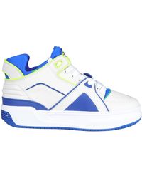 Just Don Tennis Courtside Mid Trainers - White