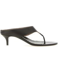 Magda Butrym - Leather Stiletto Heel Sandals - Lyst