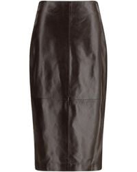 Arma - Meeka Palermo Skirt Leather - Lyst