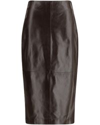 Arma - Meeka Palermo Skirt Leather - Lyst