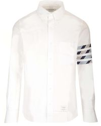 Thom Browne - 4-Bar Slim Fit Shirt - Lyst