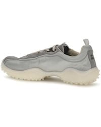 Miu Miu - Bubble Sneakers Technical Fabric And Suede Recycled Polyamide Lace-Up Shoes - Lyst