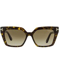 Tom Ford - Tf1030 Winona Polarized Sunglasses 52H 53Mm Ft1030 Plastic (Acetate) - Lyst