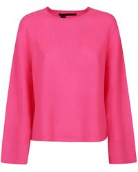 360cashmere - Sophie Trapeze Round Neck Sweater - Lyst