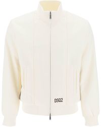 DSquared² - Sweatshirt With Striped Bands - Lyst