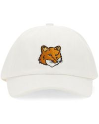 Maison Kitsuné - Fox Head Baseball Hat - Lyst