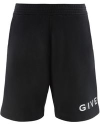 Givenchy - Cotton Bermuda Shorts - Lyst