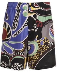 Moschino - 'psychedelic' Bermuda Shorts - Lyst