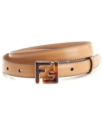 Fendi - Belt 2 Cm Vit.King Acc.P Miele Sc+Oro Soft - Lyst