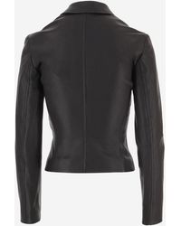 Gucci - Leather Jacket Lambskin - Lyst