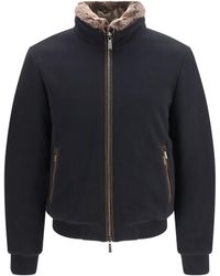 Moorer - Bellati Mrw Bomber Down Jackets - Lyst