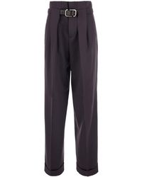 The Attico - Trousers Wool - Lyst
