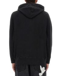 3.PARADIS - Cotton Hoodie Sweatshirts - Lyst