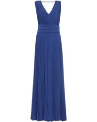 Max Mara - Deep V-Neck Pleated Jumpsuit For - Lyst