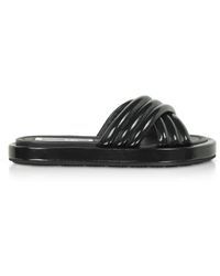 McQ Venture Slide Sandals - Black