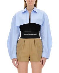 Alexander Wang - Twin-Set With Short Tank Top - Lyst