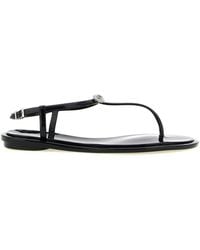 Mach & Mach - Pvc Flat Sandals - Lyst