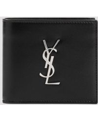 Saint Laurent - Credit Card Holder - Lyst