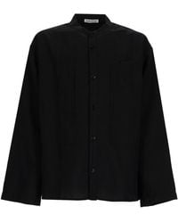 YMC - Shirt Hawkeye Cotton Linen Cupro - Lyst