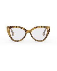 Fendi - Cat-eye Frame Glasses - Lyst