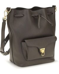 Coccinelle - Beat Generation Bucket Bag Fango - Lyst