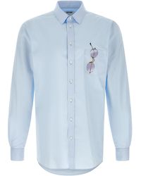 Moschino - Trompe-'Å“Il Print Shirt - Lyst