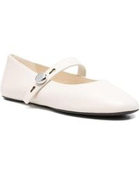 Tory Burch - Romy Leather Ballets - Lyst