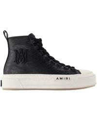 Amiri - Python Ma Court Hi Sneakers - Lyst