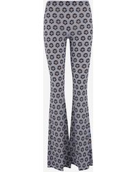 Etro - Printed Jersey Pants - Lyst