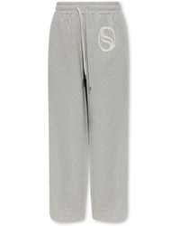 Stella McCartney - Sweatpants With Logo - Lyst