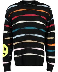 Barrow - Striped Crew-Neck Sweater - Lyst