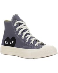 black commes de garcon converse