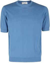 FILIPPO DE LAURENTIIS - Gcollo Mm Cotone Delave' - Lyst