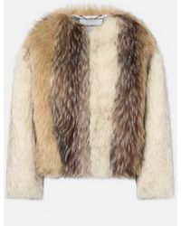 Halfboy - Faux-Fur Bomber - Lyst