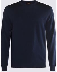 Zanone - Dark Wool Knitwear - Lyst