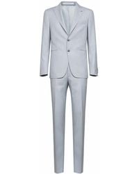 Tagliatore - Single-Breasted Suit Bruce Pearl Virgin Wool - Lyst