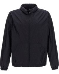 Valentino Garavani - Toile Iconographe Windbreaker Polyamide Down Jacket, Parka, Casual Jackets - Lyst