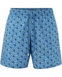 Vilebrequin - Ultralight And Foldable Patterned Beach Shorts - Lyst