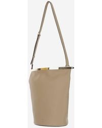 Tod's - Small Leather Bucket Bag Calfskin Handbags - Lyst