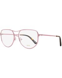 PUCCI - Emilio Pucci Ep5247 Clip-On Metal Aviator Eyeglasses - Lyst