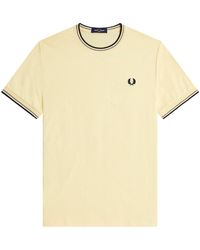 Fred Perry - T-shirt Twin Tipped - Lyst