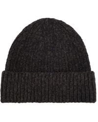 Acne Studios - Korval Wool Blend Beanie - Lyst