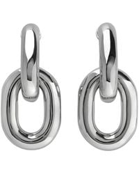 Rabanne - Xl Link Hoops Earring - Lyst